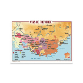 Carte Postale Vins de Provence