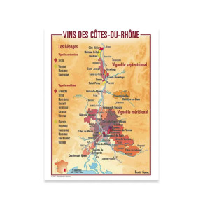 Carte Postale Vins des...