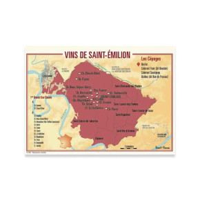 Carte Postale Vins de Saint...