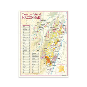 Carte des Vins du Mâconnais...