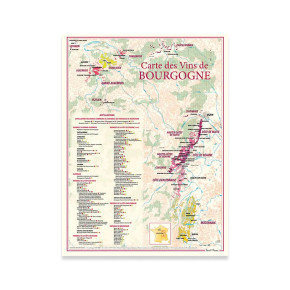 Carte des Vins de Bourgogne...